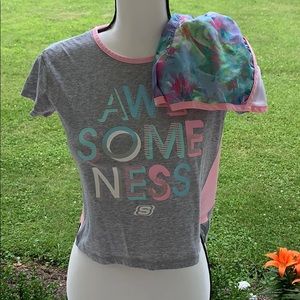 10/12 Skechers Active Girl’s Short Set